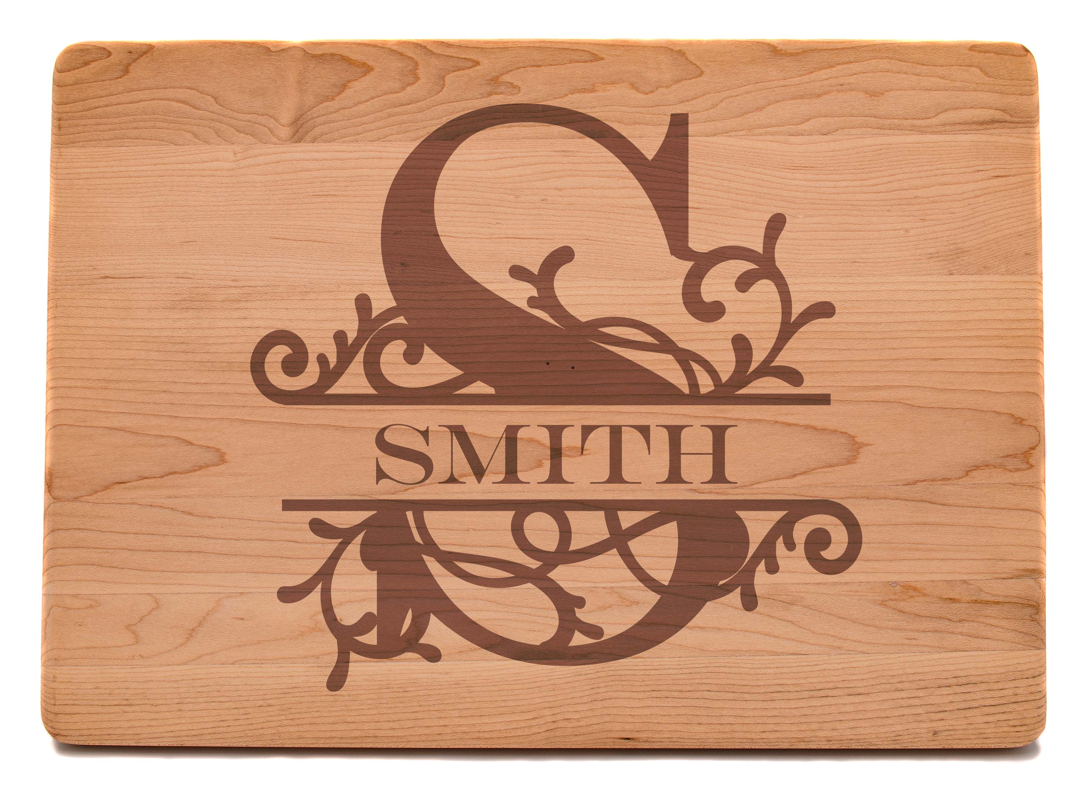 Monogram sale maple cutting boards