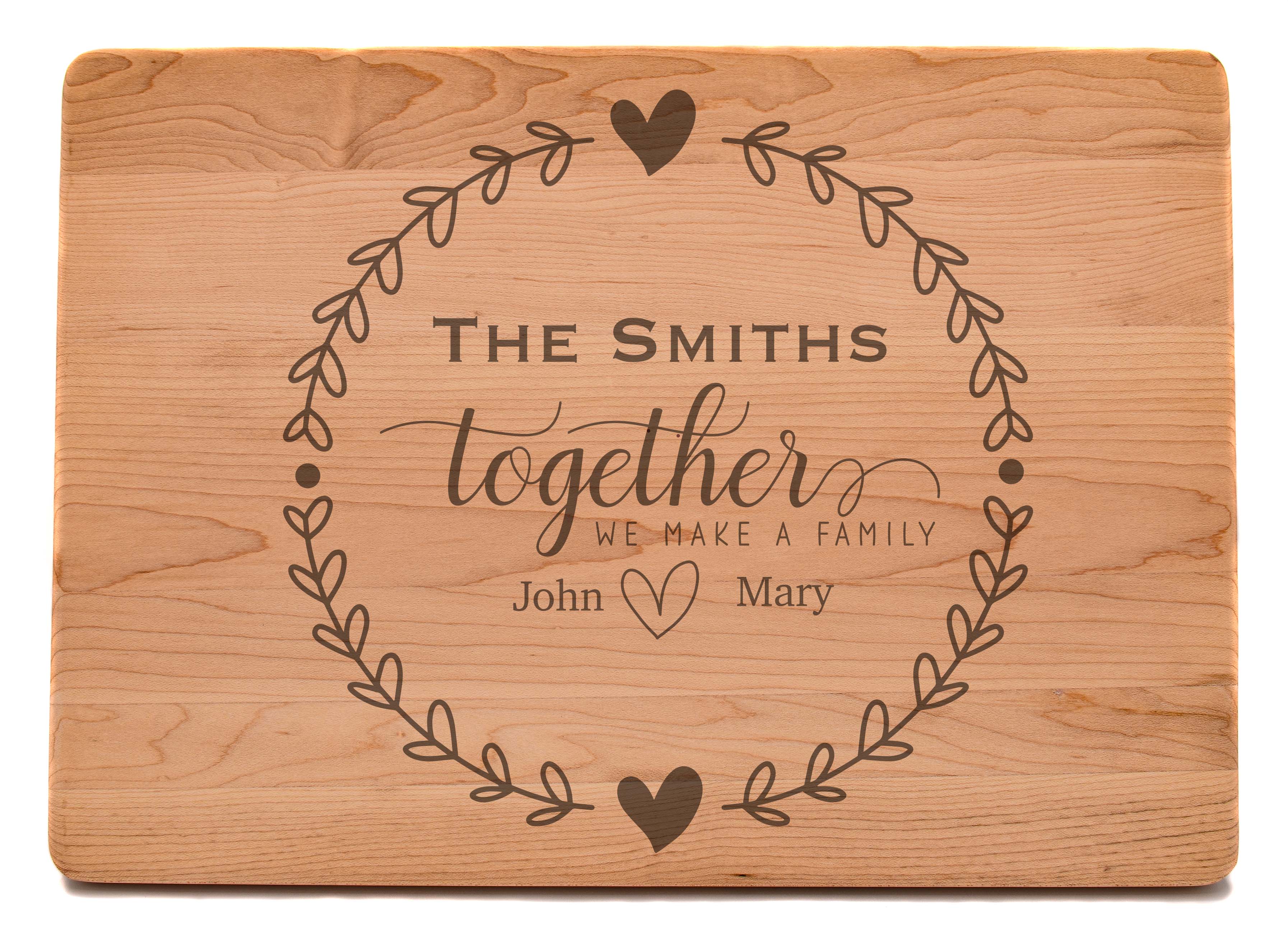 Custom Cutting Board, personalized cutting Board with Juice groove ,Wedding buy Monogram, kitchen sign (157)